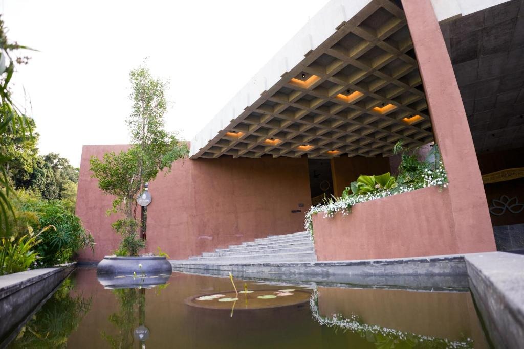 Ayana Ville Entrance Canopy and Water Reflection Pool